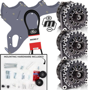 05-13 GM Trucks/SUV's Includes Three Alternators - Black