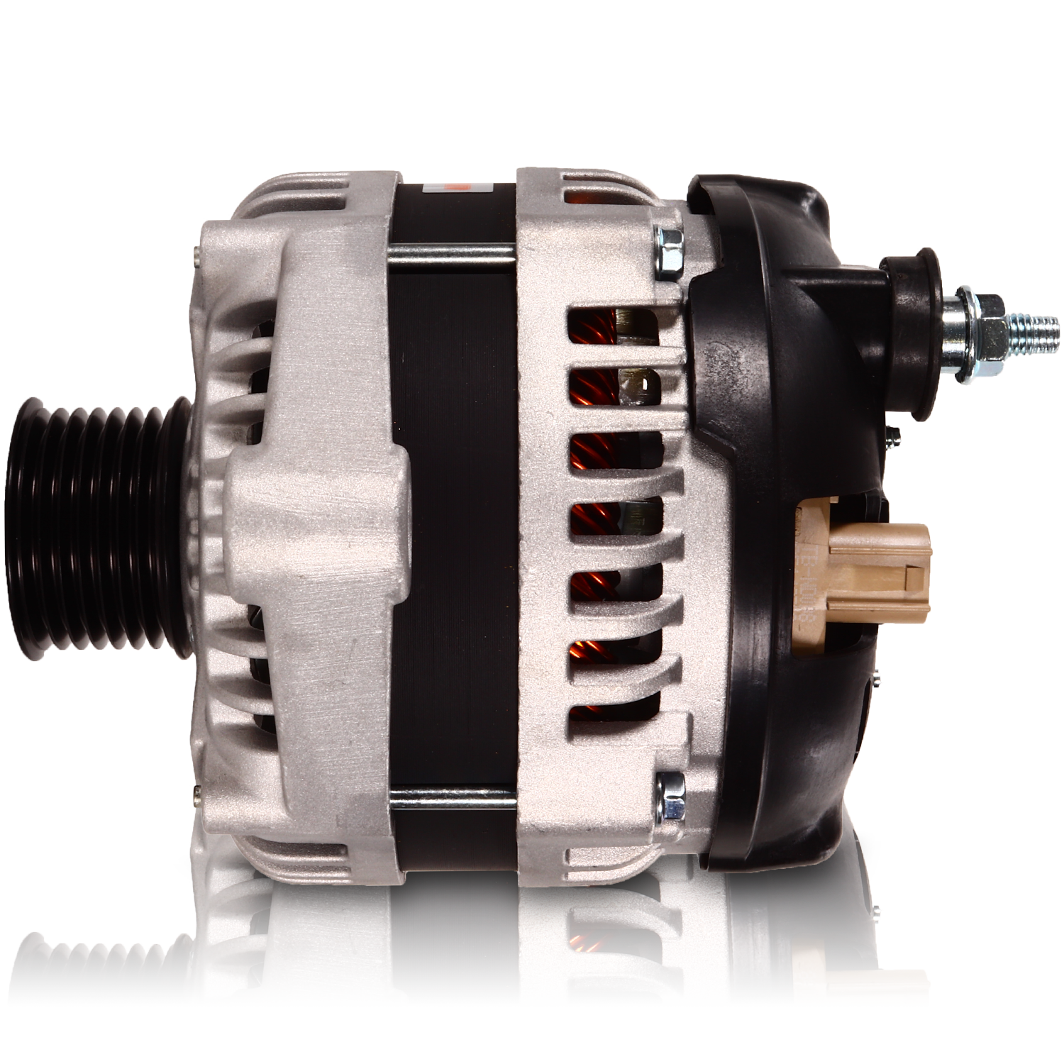 S Series 6 phase 240 amp alternator for Dodge saddle mount
