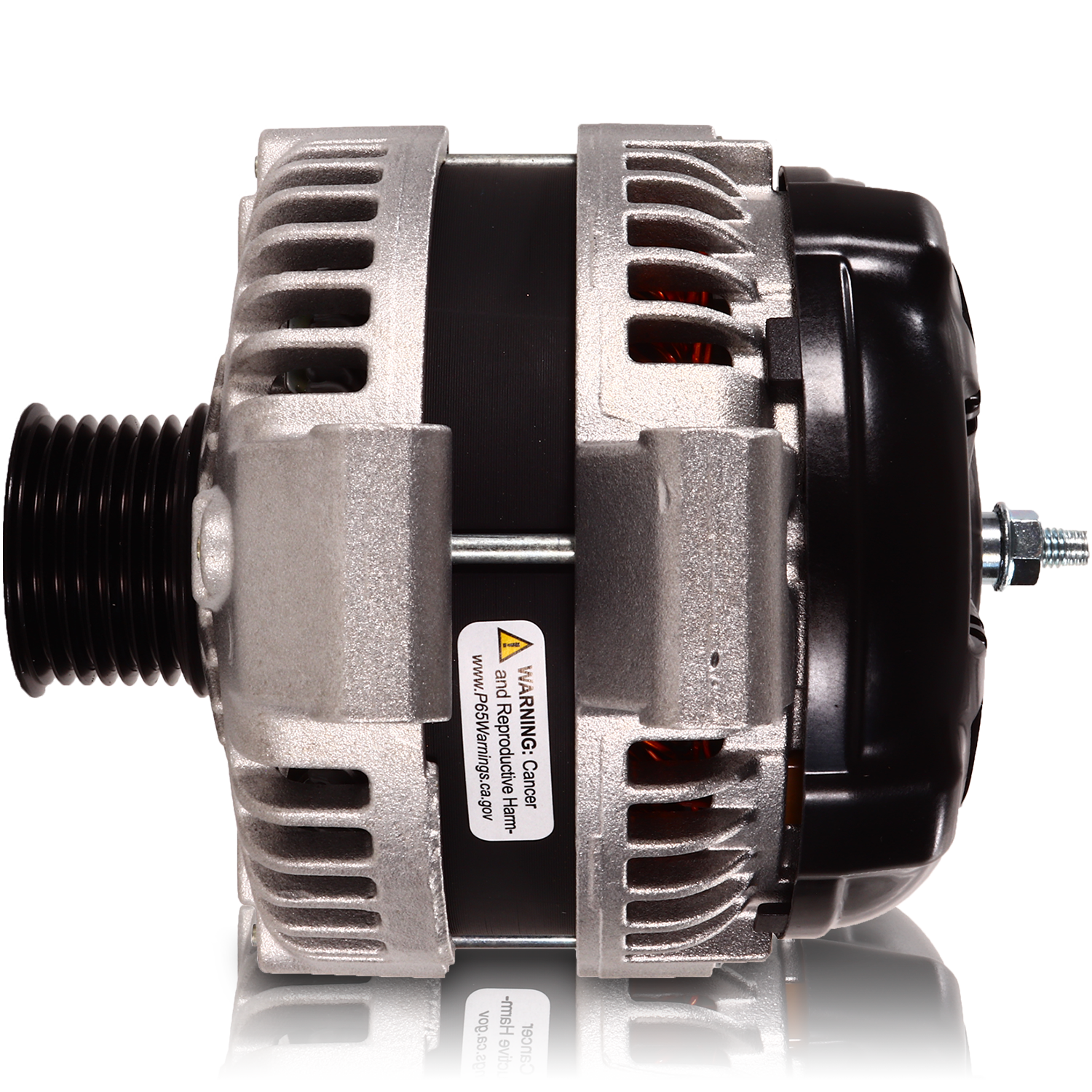 240 amp alternator for T mount 2.4L Honda - 1 wire turn on