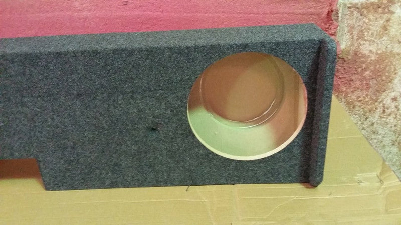 Single 12 Sub Box 2014-2016 Chevy GM Crew Cab Trucks