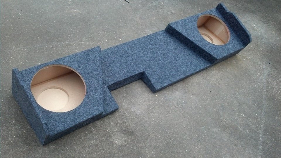 DUAL SUB BOX 2014-2016 GMC SIERRA DOUBLE CAB