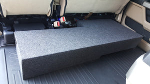 2015-UP F150 SUPER CREW DUAL 10 PORTED SUBWOOFER BOX