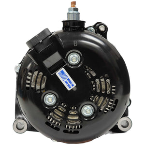 250 Amp Black Billet High Output Alternator for GM 2 pin WITH RVC Bypass