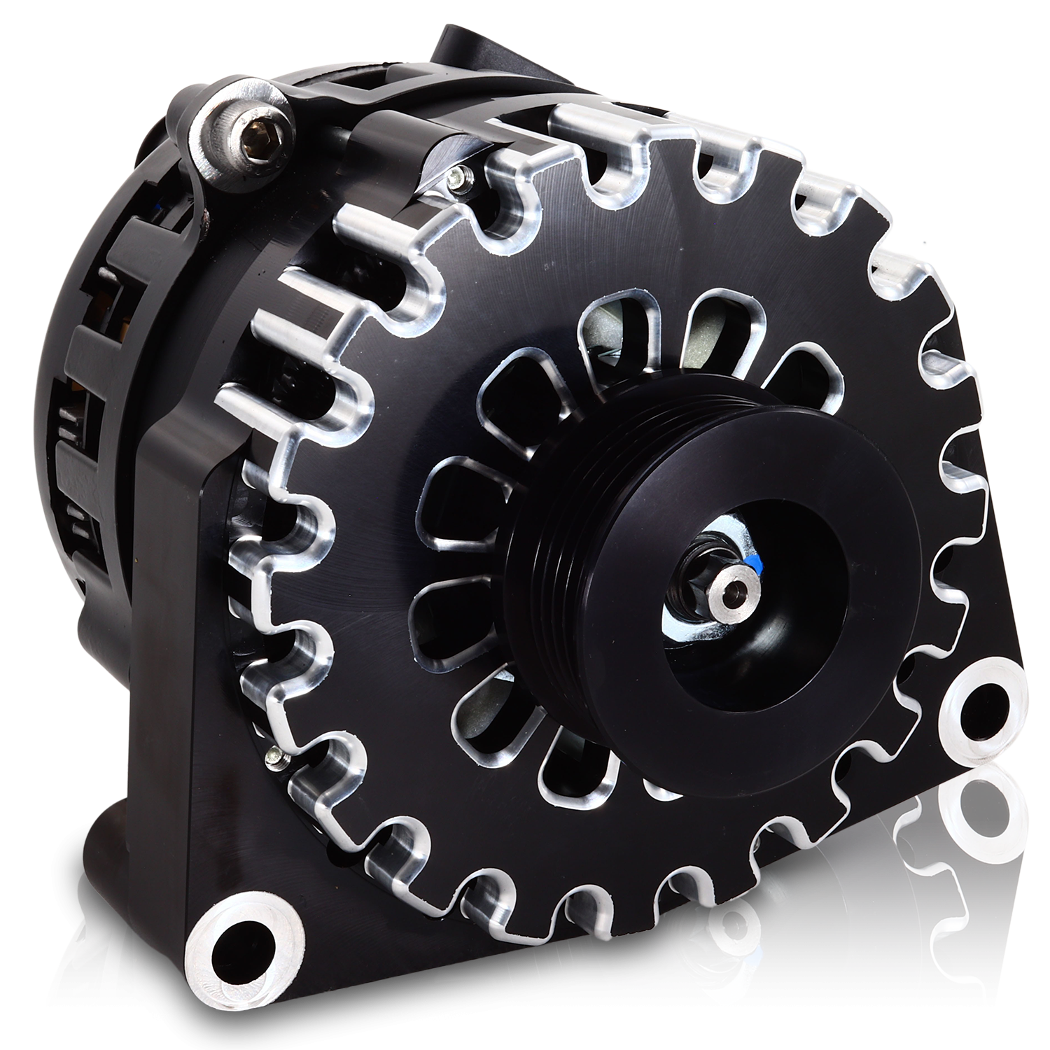 250 Amp Black  High Output Alternator for 2010-2015 6.2L (Non-Supercharged)