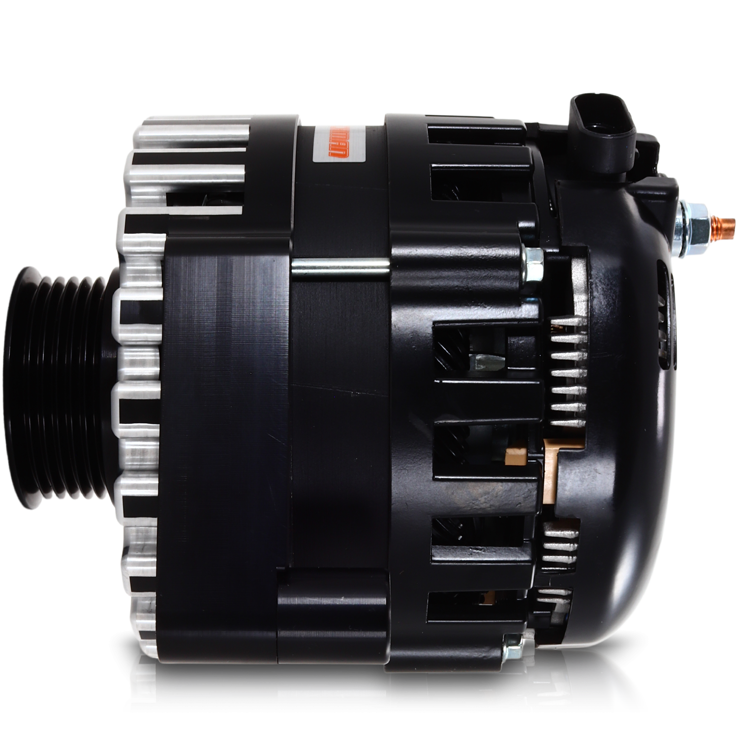 250 Amp Black  High Output Alternator for 2010-2015 6.2L (Non-Supercharged)