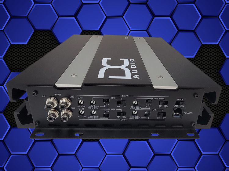DC Audio 250.4 - 4 Channel amplifier