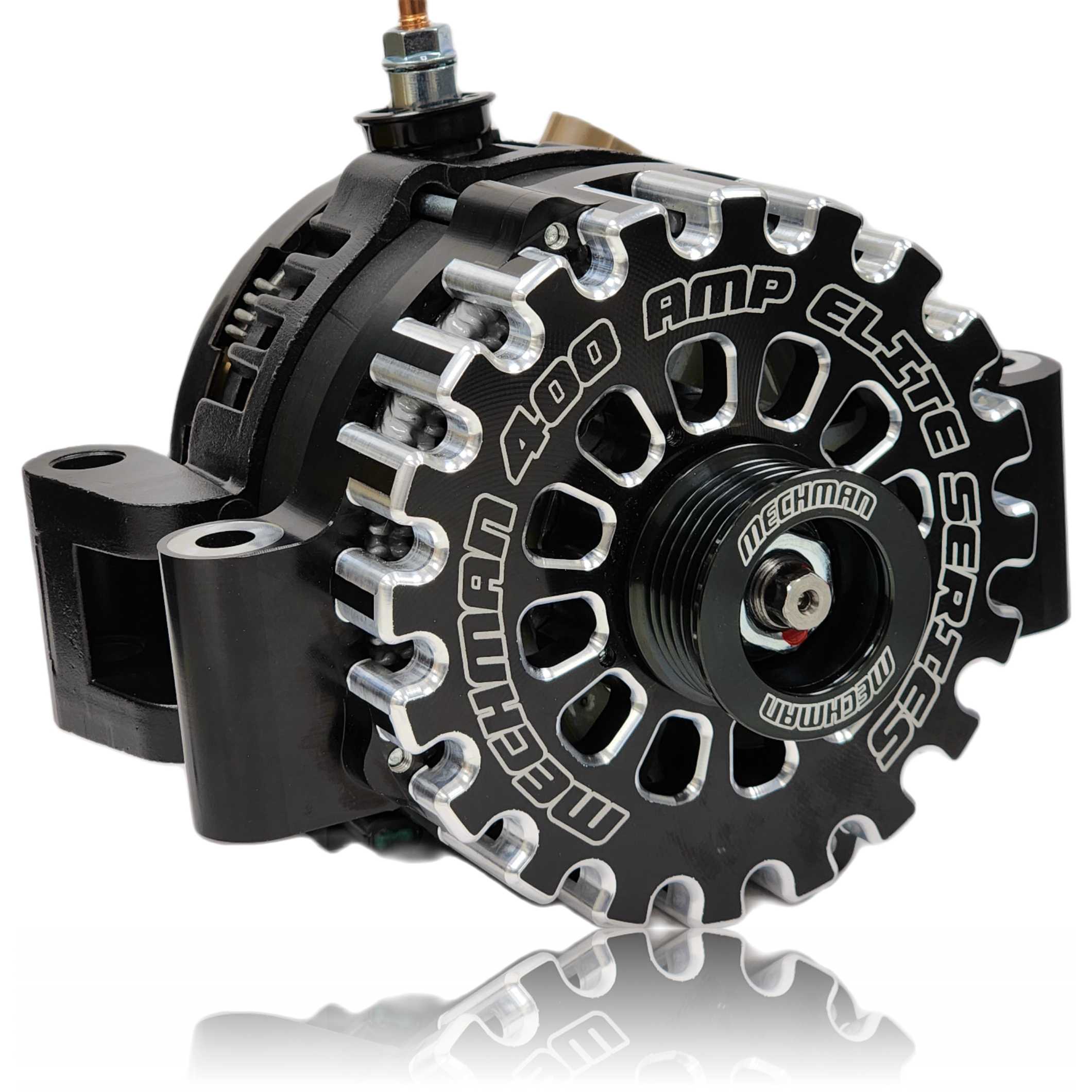 400 Amp Billet High Output Alternator Ford 6.2L Gas