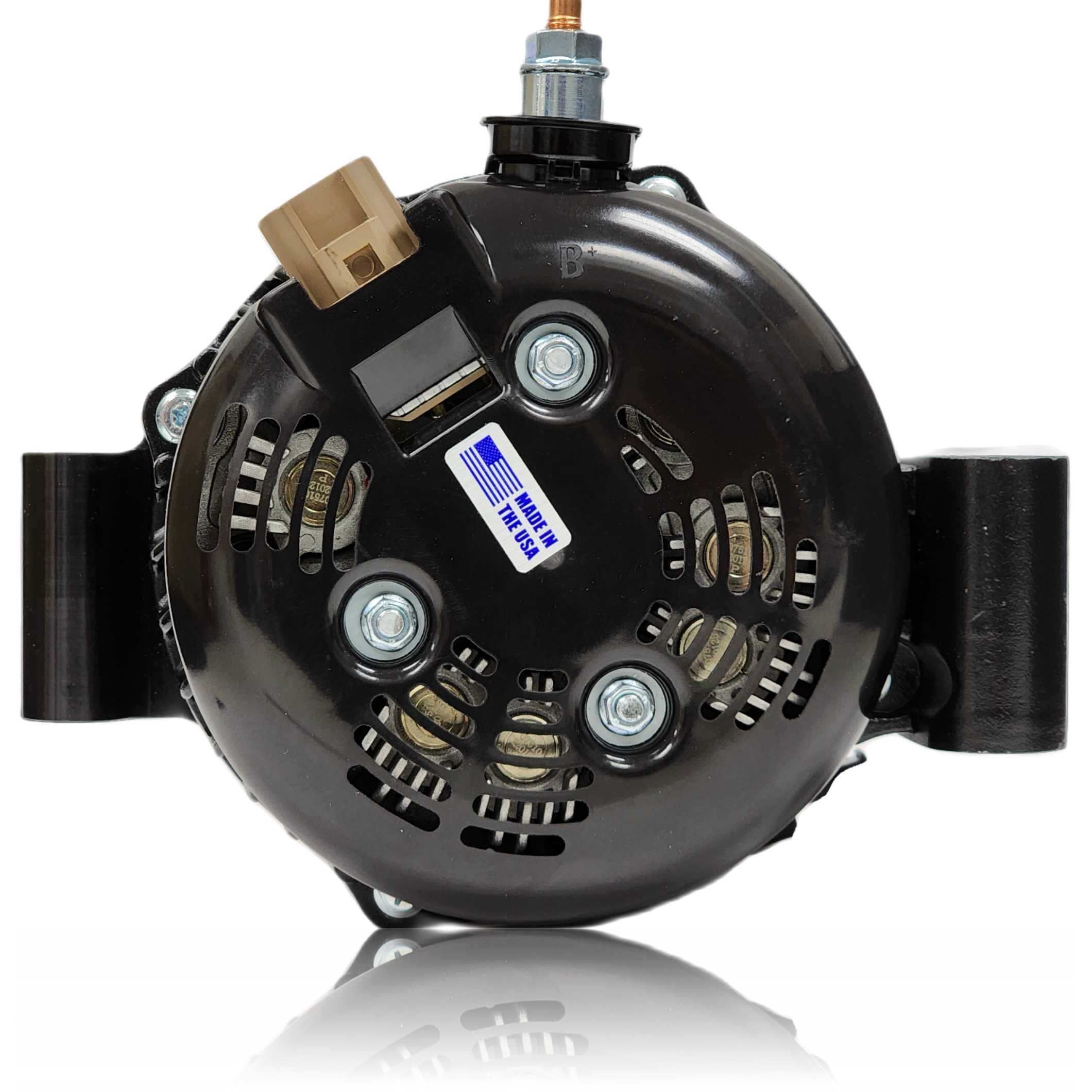 400 Amp Billet High Output Alternator Ford 6.2L Gas