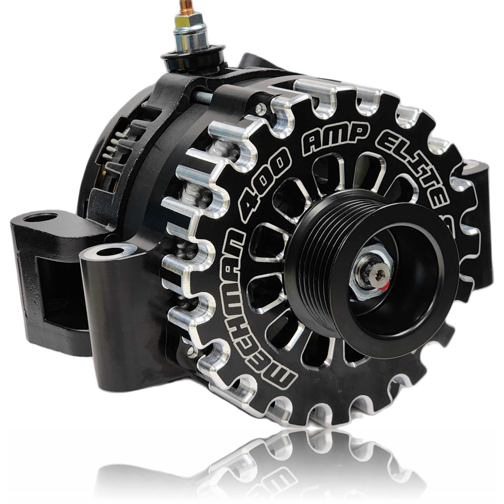 400 amp Billet Elite series alternator to replace Ford T mount 6G