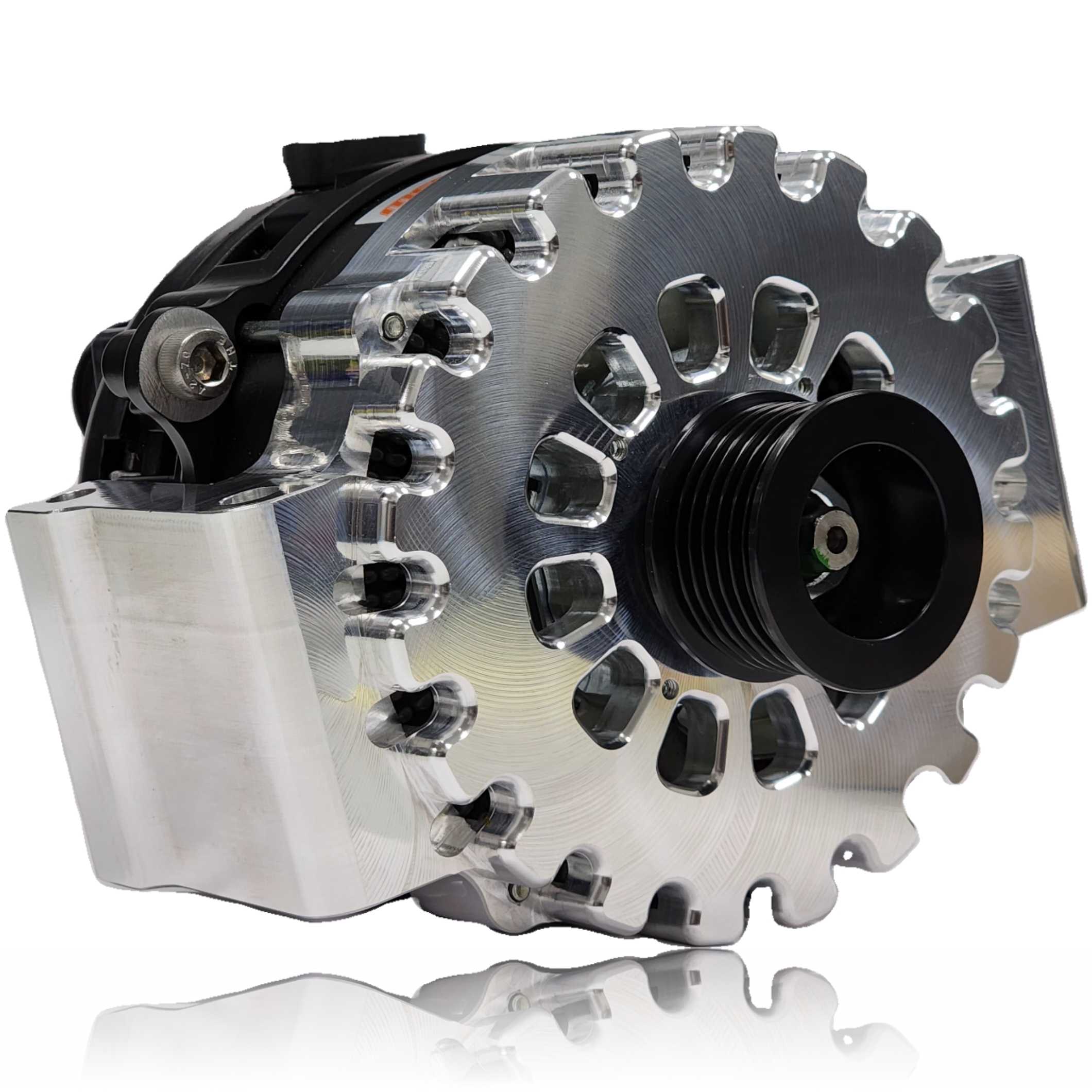 400-amp Machined Billet alternator for select Audi / VW applications