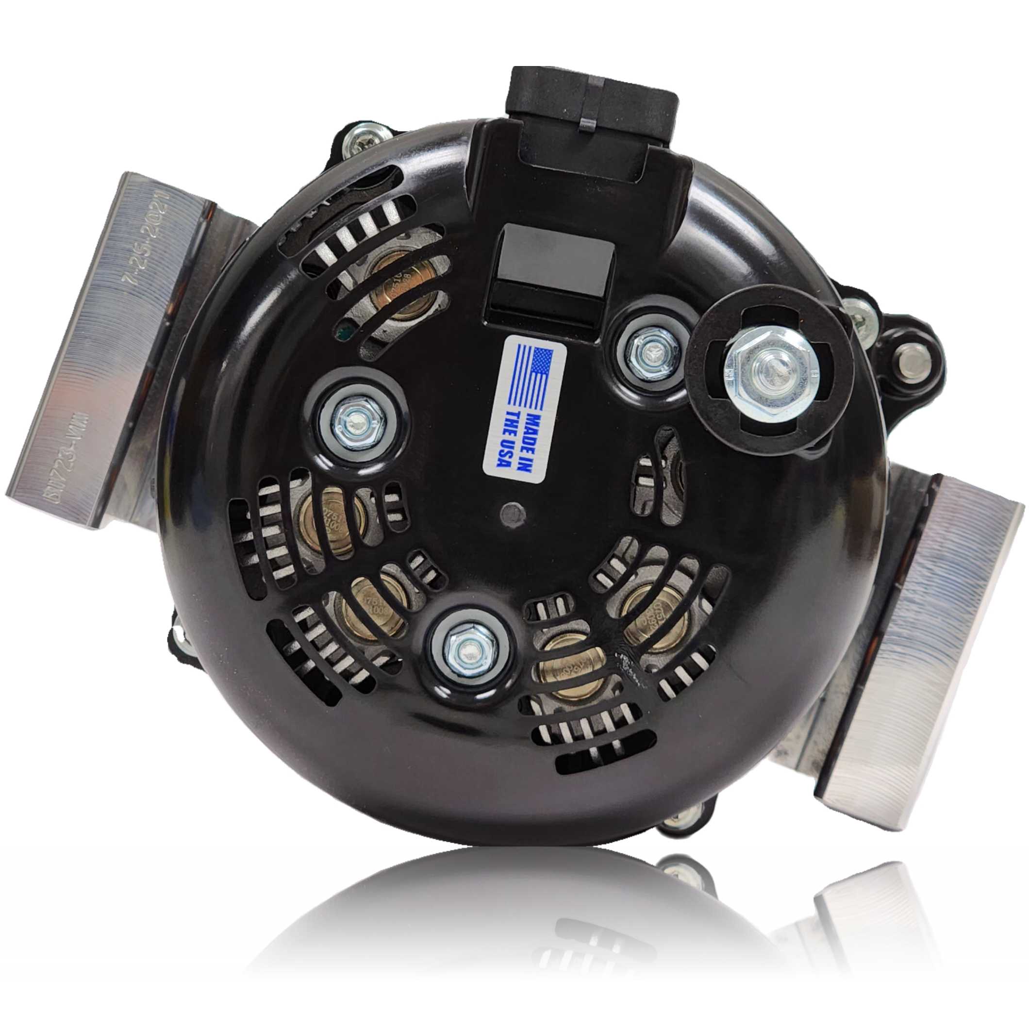 400-amp Machined Billet alternator for select Audi / VW applications