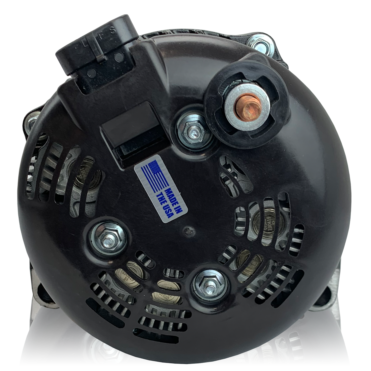 400 Amp Black high output alternator 1996-2004 GM Truck 4.3L 4.8L 5.3L 5.7L 6.0L