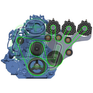99-04 GM Trucks/SUV's Includes Three Alternators - BLACK