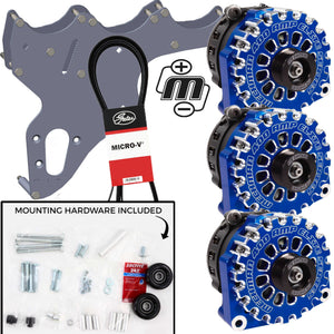 99-04 GM Trucks/SUV's Includes Three Alternators - Dark Blue