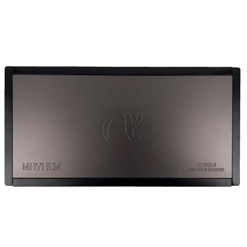 Alphasonik M1600.5 5-Channel Mayhem Series Amplifier