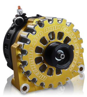 High output 400 Amp Gold Billet  Alternator for 14-18 GM Silverado Sierra Suburban Tahoe Escalade