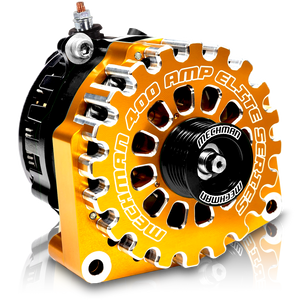 High output 400 Amp Orange Billet  Alternator for 14-18 GM Silverado Sierra Suburban Tahoe Escalade