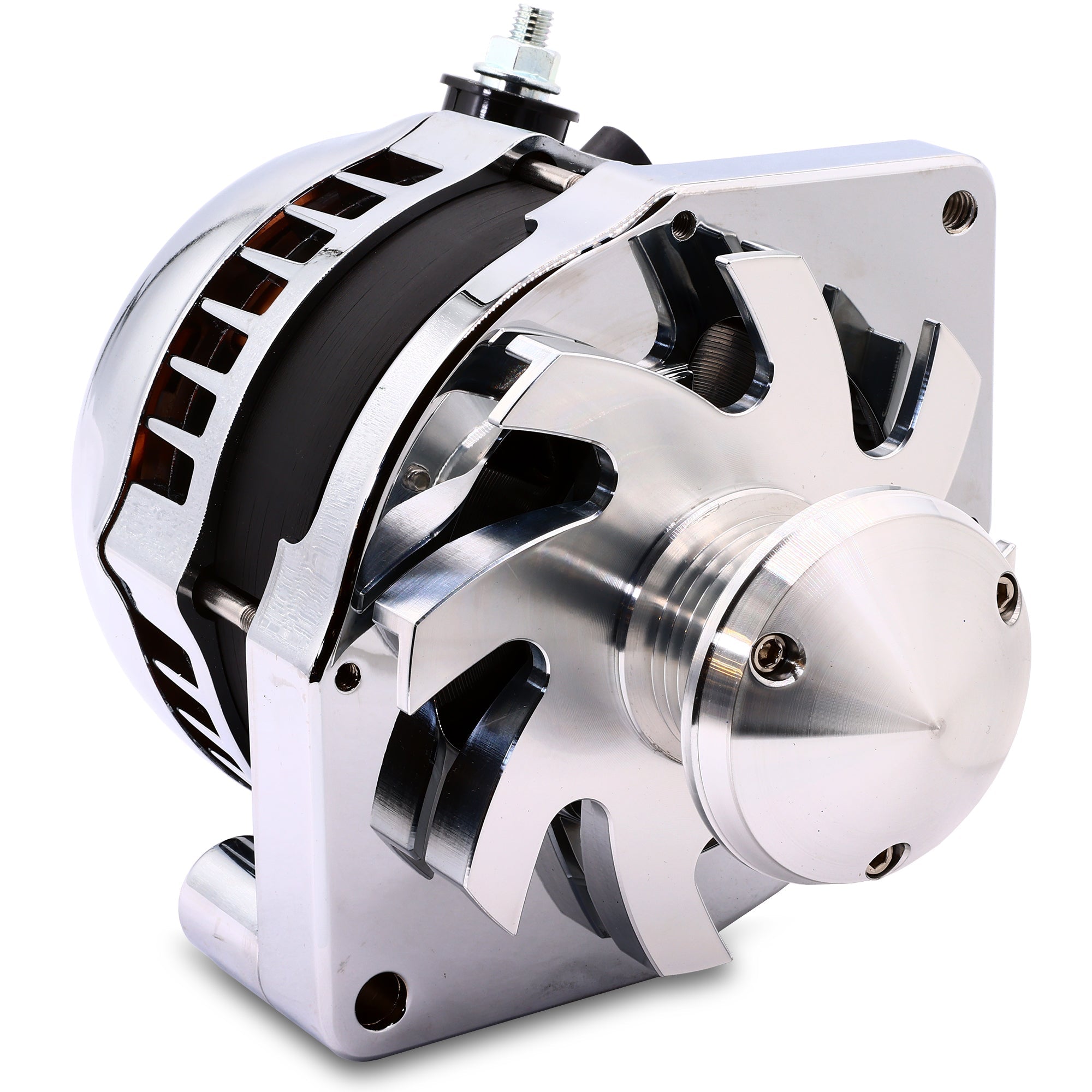 S Series 6 Phase High Output 320 Amp Alternator with 6.61