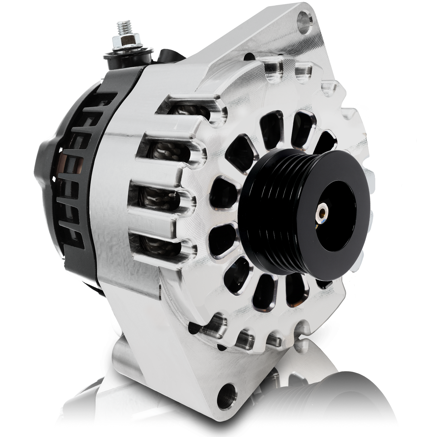 S Series Billet 240A racing alt - 6/12 Ford 6S  - Polish