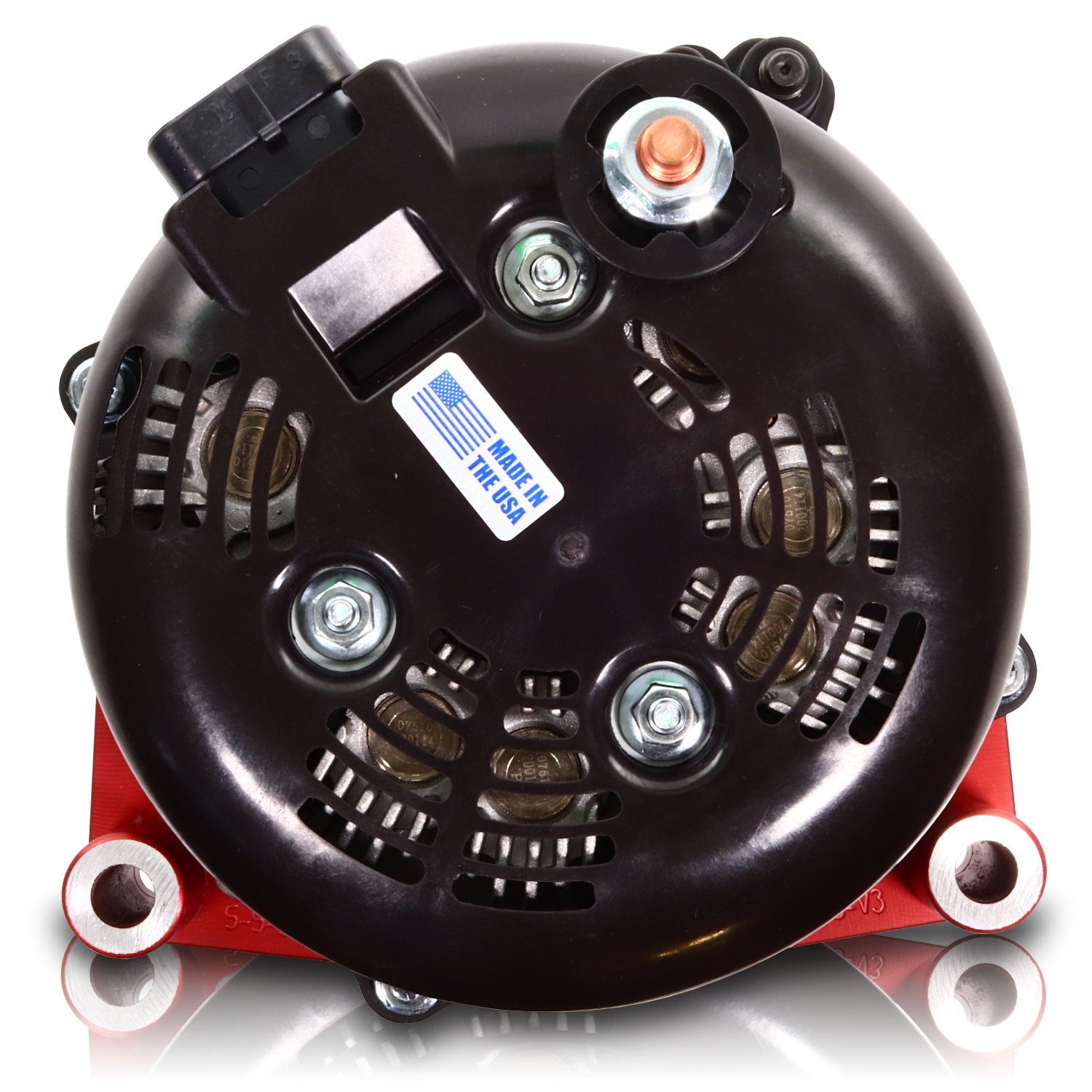 E Series 370 amp Red Billet GM truck