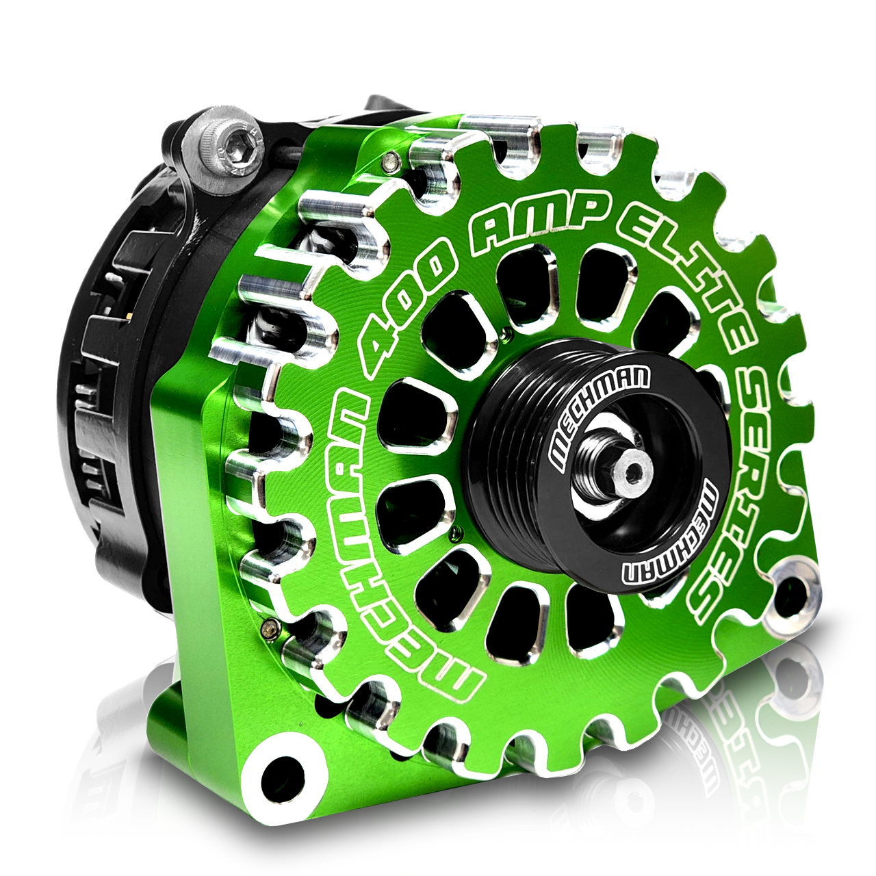 E Series 400 amp Green Billet GM truck 05-13