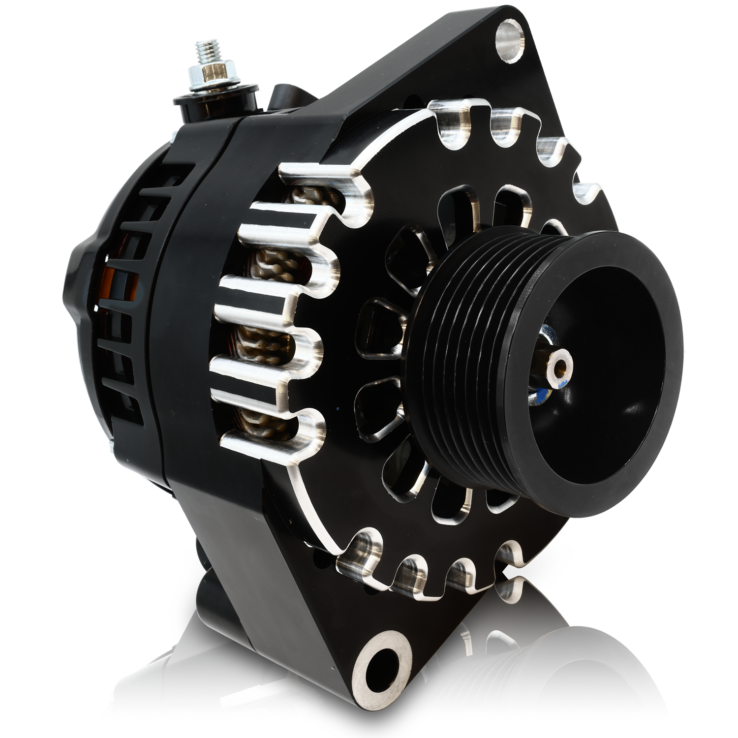 S Series Billet 170 amp 03/04 Cobra - Black Anodized