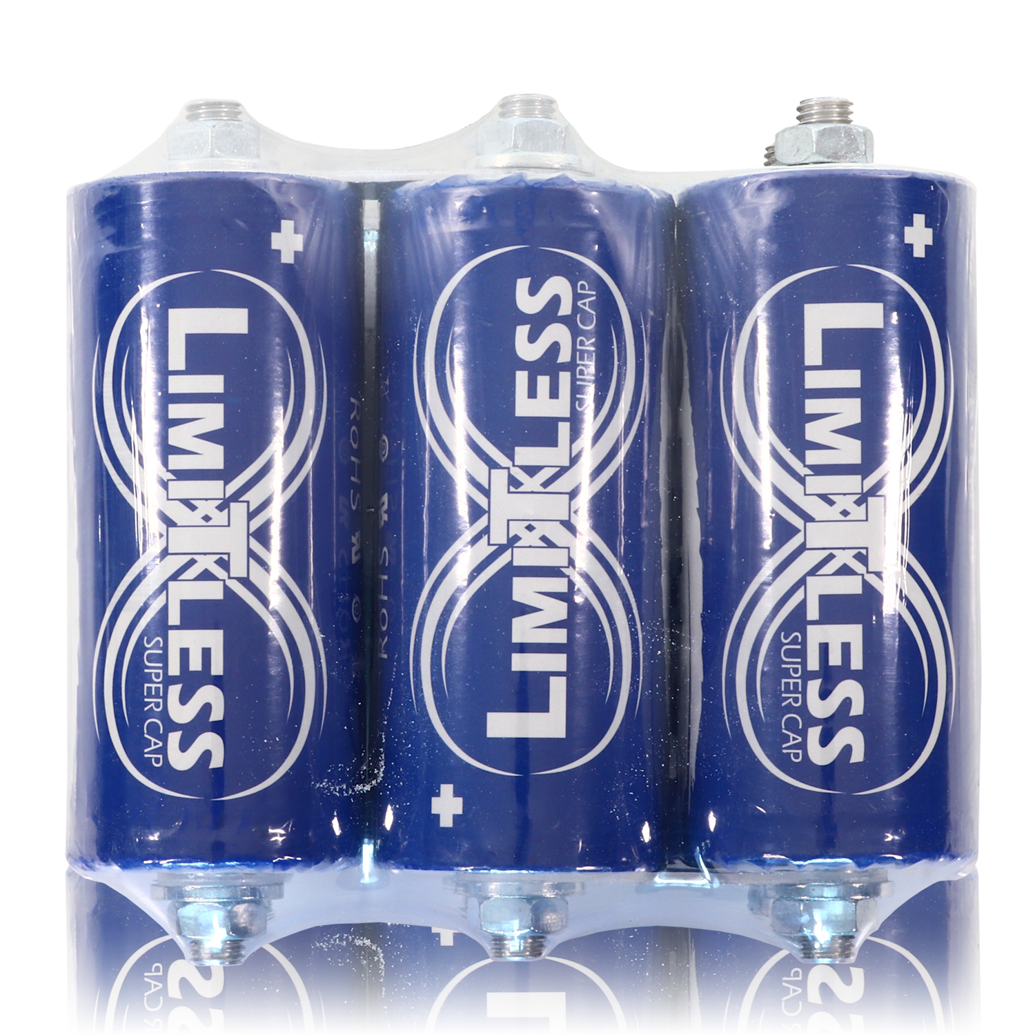 Limitless Super Caps 2.7V 3000F bank of 6