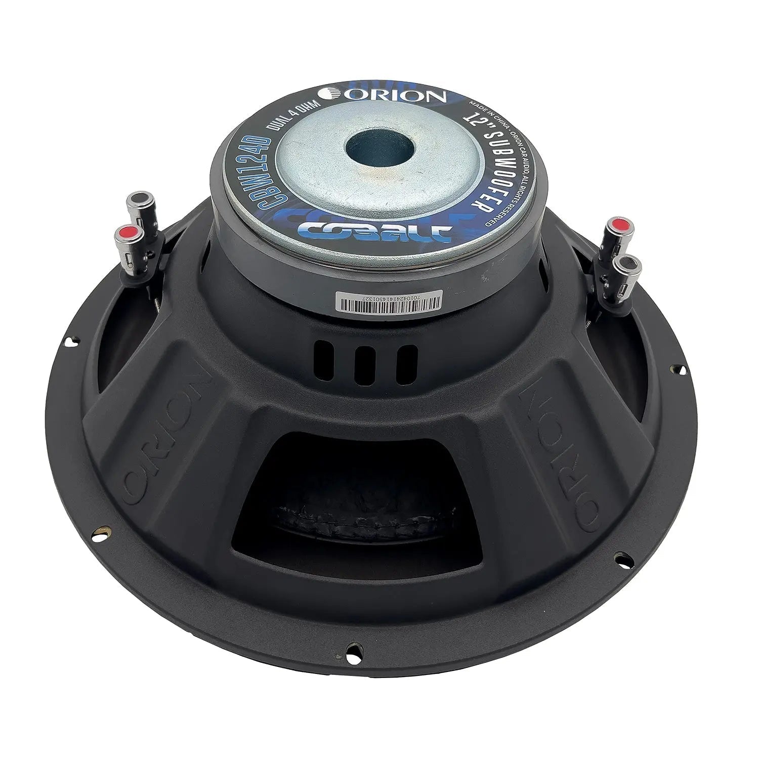 Orion CBW124D - 12 Inch Subwoofer 400 Watts RMS 4-Ohm DVC