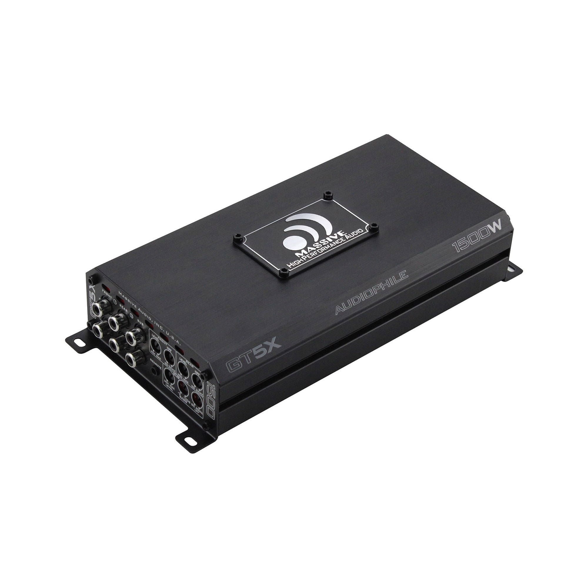 GT5X - 115 Watts RMS x 4 @ 2 Ohm + 510 Watts @ 1 Ohm 5-CH Amplifier With Bass Remote