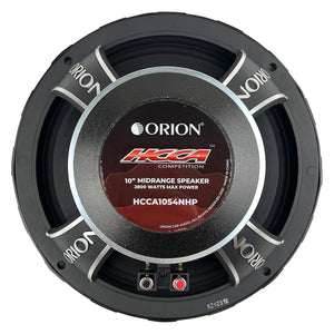 Orion HCCA1054NHP - 10 inch 4 Ohm High Efficiency Midrange Speaker 700 Watts RMS