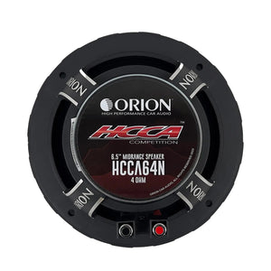 Orion HCCA64N - 6.5 inch 4 Ohm Neodymium Midrange Speaker 350 Watts RMS