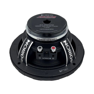 Orion HCCA64NDC - 6.5 inch 4 Ohm Dust Cap Midrange Speaker 350 Watts RMS
