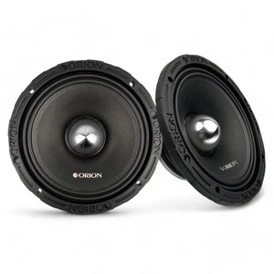 Orion HCCA854NHP - 8 inch 4 Ohm High Efficiency Midrange Speaker 650 Watts RMS
