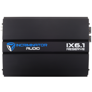 INCRIMINATOR AUDIO IX6.1 6000W RMS AMPLIFIER W/ SPLITFORCE TECHNOLOGY