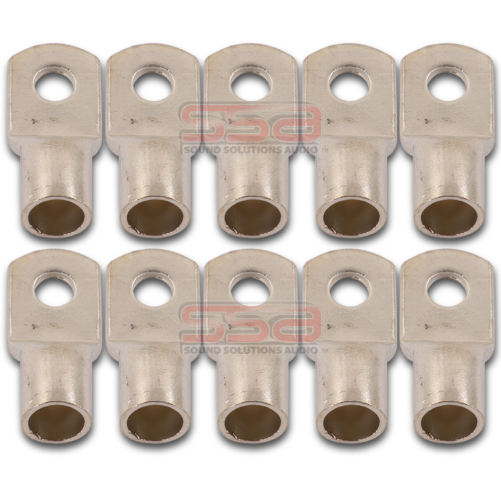 Rhyno 1/0 AWG Tinned Copper Lugs (10 Pack)