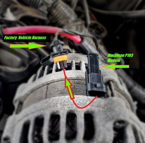 High output 400 Amp Black Billet  Alternator for 14-18 GM Silverado Sierra Suburban Tahoe Escalade