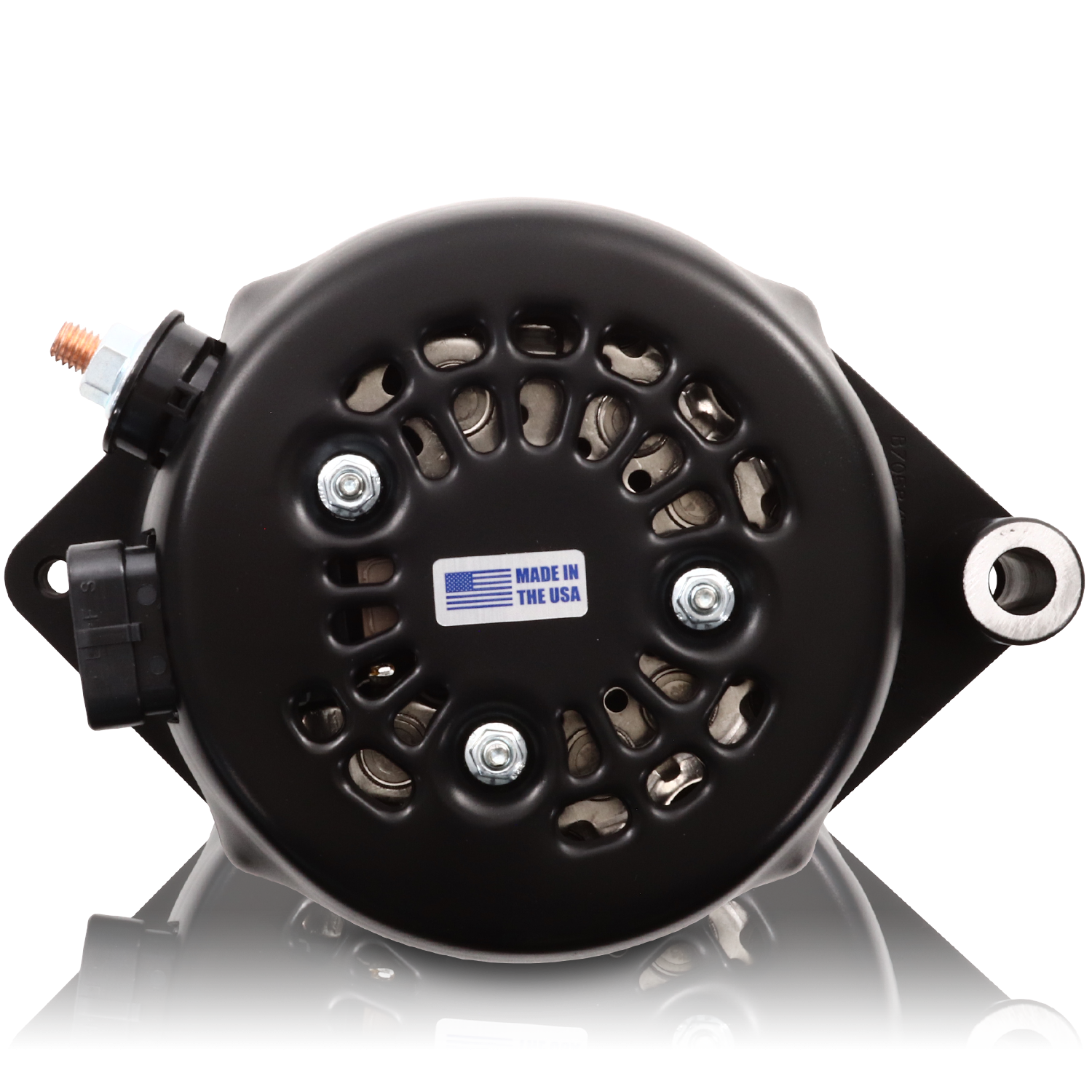 S Series Billet 320a racing alt - 6/12 Ford 6S - Black