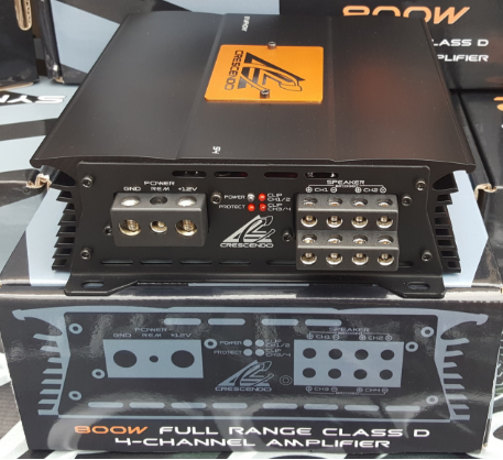 Crescendo Audio SYMPHONY S4 4 CHANNEL AMPLIFIER
