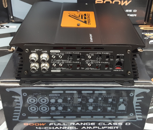 Crescendo Audio SYMPHONY S4 4 CHANNEL AMPLIFIER