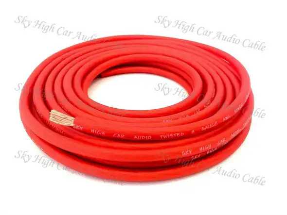 SHCA 8 Gauge Red 100' CCA Power Cable - Open Box