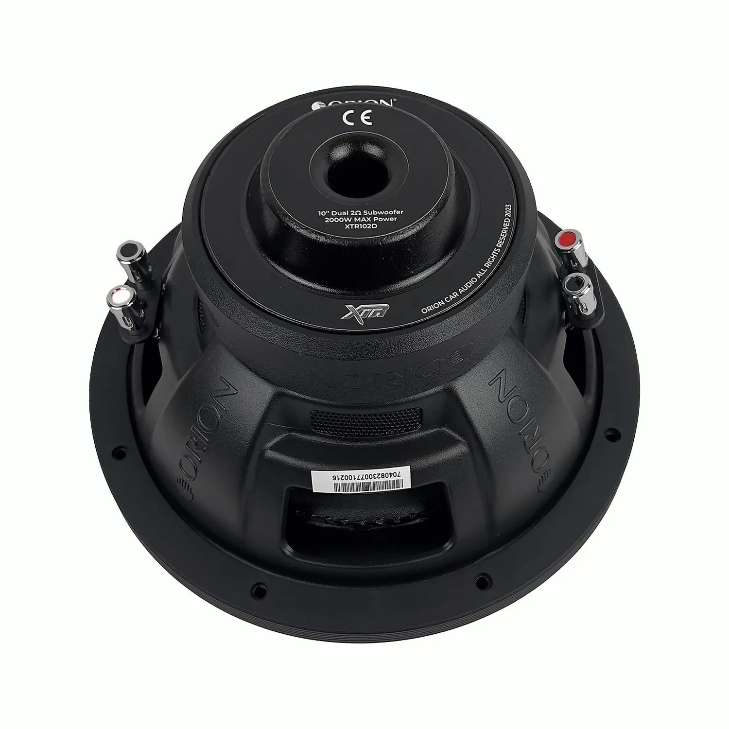 Orion XTR102D - 10 Inch Subwoofer 500 Watts RMS 2-Ohm DVC