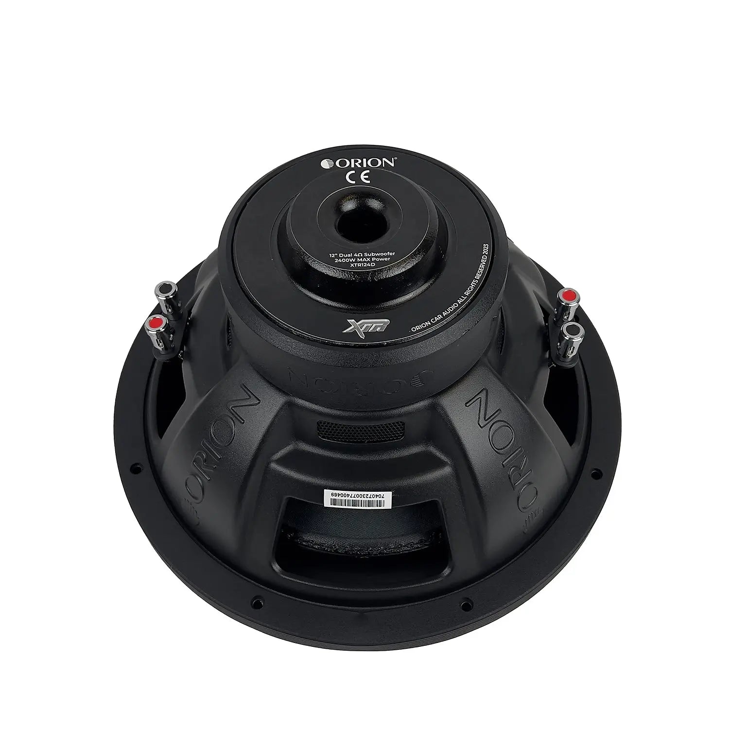 Orion XTR124D - 12 Inch Subwoofer 600 Watts RMS 4-Ohm DVC