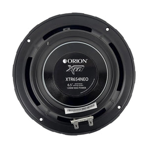 Orion XTR654NEO - 6.5 inch 4 Ohm Shallow Neodymium Midrange Speaker