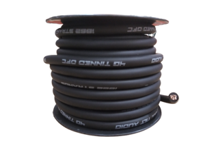 Full Tilt 4 Gauge Black 50' Tinned OFC Oxygen Free Copper Power/Ground Cable/Wire