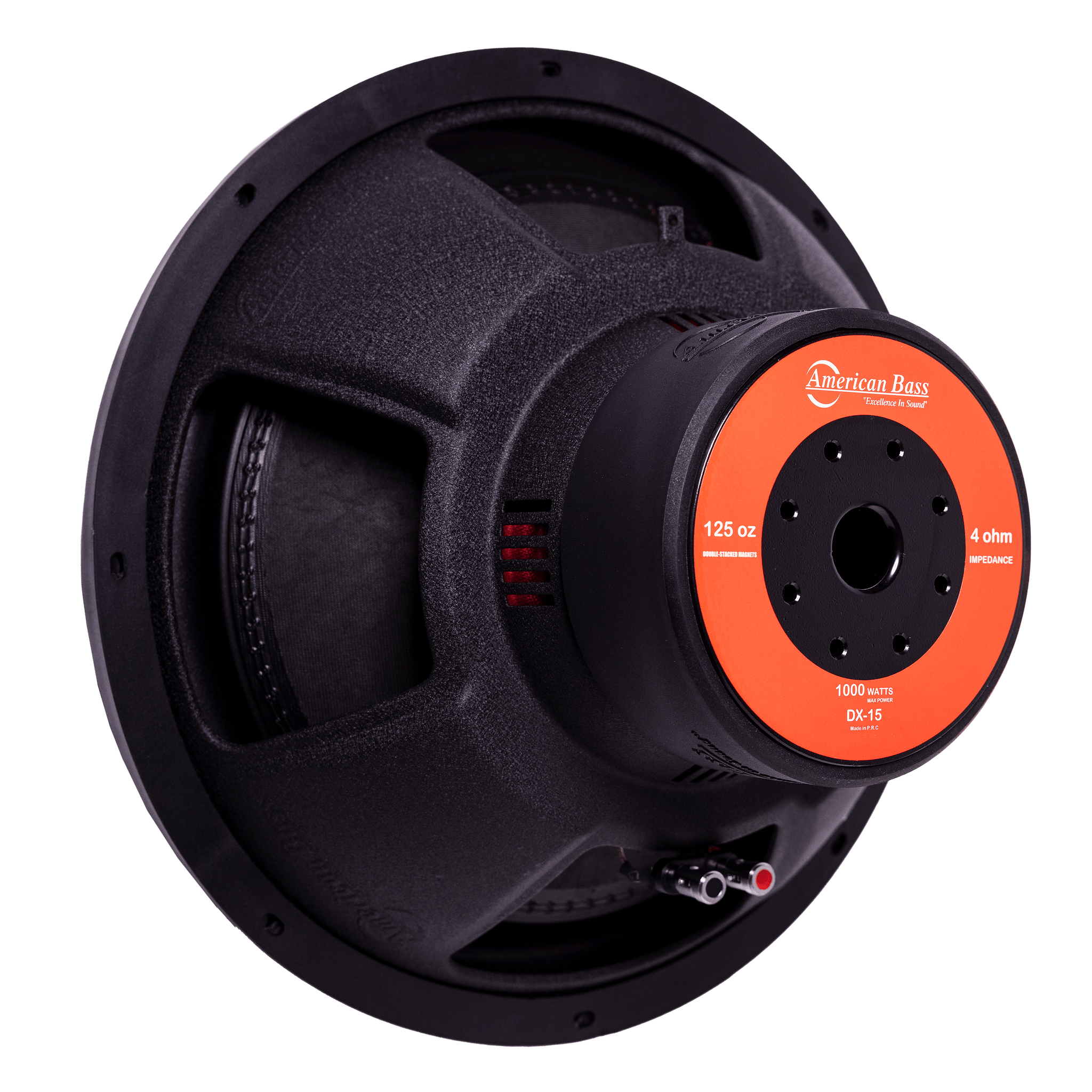 DX 15″  Car Subwoofer | 500 Watts RMS | Single Voice Coil 4 Ohm - Version 2
