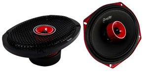 American Bass Godfather 6x9 MR + Horn (Pair)