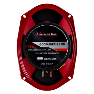 American Bass Godfather 6x9 MR + Horn (Pair)