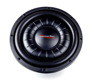 HAWK Slim 10″ Car Subwoofer | 700 Watts RMS | Dual Voice Coil 4 Ohm (Shallow Mount) - 4 Ohm