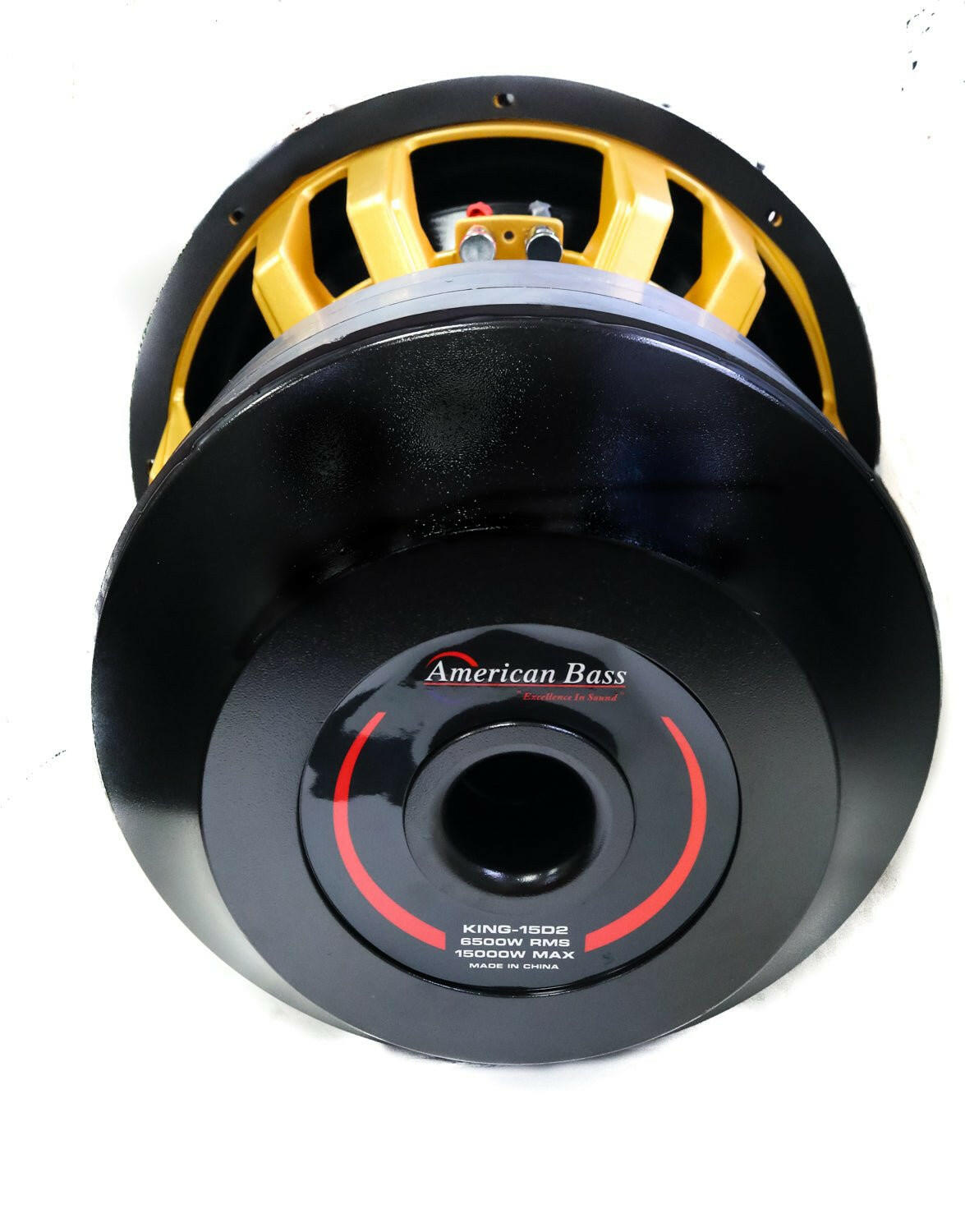 King 15″ Car Subwoofer | 6500 Watts RMS | Dual Voice Coil 2 Ohm