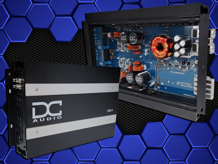 DC Audio 250.4 - 4 Channel amplifier